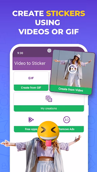 Video to Sticker Maker Screenshot 2 - AppWisp.com Video to Sticker Maker Screenshot 2 - AppWisp.com