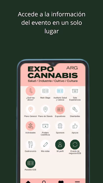 Expo Cannabis Argentina Screenshot 1 - AppWisp.com Expo Cannabis Argentina Screenshot 1 - AppWisp.com