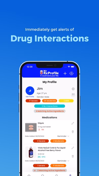 MyRxProfile Screenshot 3 - AppWisp.com MyRxProfile Screenshot 3 - AppWisp.com