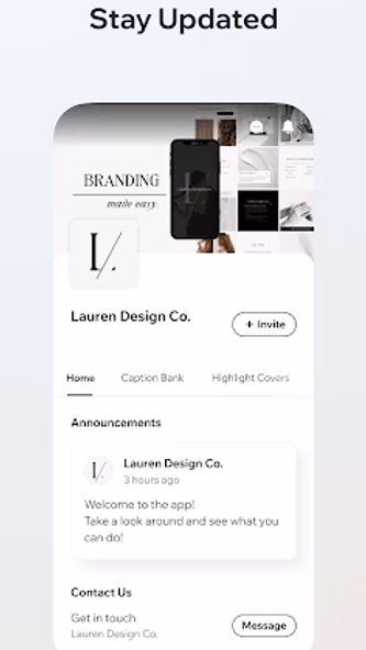 Lauren Design Marketing Screenshot 1 - AppWisp.com Lauren Design Marketing Screenshot 1 - AppWisp.com