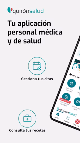 Quirónsalud Screenshot 1 - AppWisp.com Quirónsalud Screenshot 1 - AppWisp.com