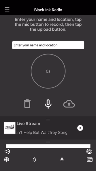 Black Ink Radio Screenshot 4 - AppWisp.com Black Ink Radio Screenshot 4 - AppWisp.com