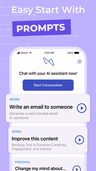 AI ChatBot : Virtual Assistant Screenshot 4 - AppWisp.com AI ChatBot : Virtual Assistant Screenshot 4 - AppWisp.com