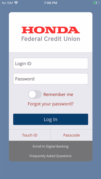 Honda FCU Mobile Screenshot 1 - AppWisp.com Honda FCU Mobile Screenshot 1 - AppWisp.com