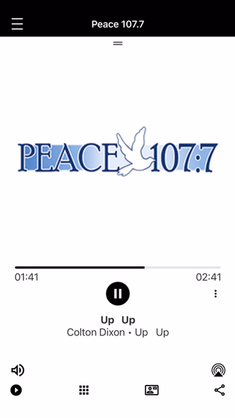 Peace 107:7 Screenshot 1 - AppWisp.com Peace 107:7 Screenshot 1 - AppWisp.com