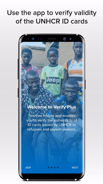 UNHCR Verify Plus Screenshot 1 - AppWisp.com UNHCR Verify Plus Screenshot 1 - AppWisp.com