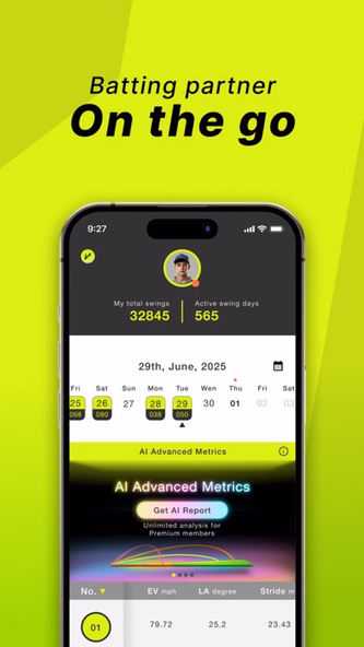 b4-app: AI Batting Partner Screenshot 4 - AppWisp.com b4-app: AI Batting Partner Screenshot 4 - AppWisp.com