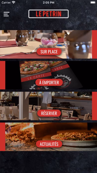 Restaurant Le Pétrin Screenshot 2 - AppWisp.com Restaurant Le Pétrin Screenshot 2 - AppWisp.com