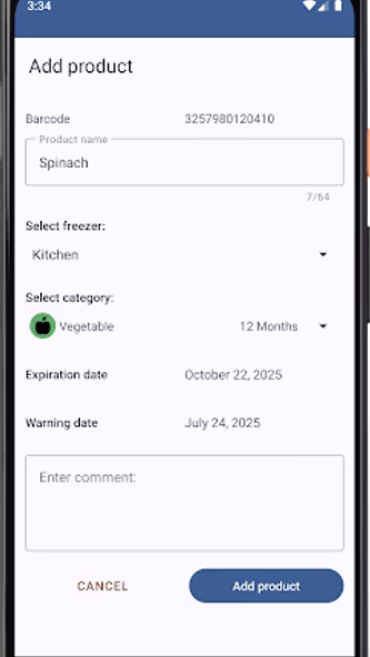 My Freezer Screenshot 3 - AppWisp.com My Freezer Screenshot 3 - AppWisp.com