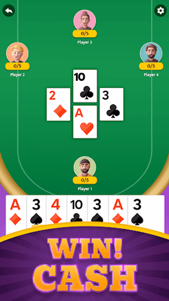 Spades Cash - Real Money Game Screenshot 2 - AppWisp.com