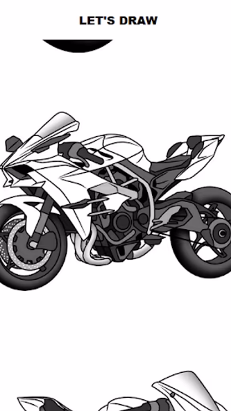Draw Motorcycles: Sport Screenshot 1 - AppWisp.com Draw Motorcycles: Sport Screenshot 1 - AppWisp.com