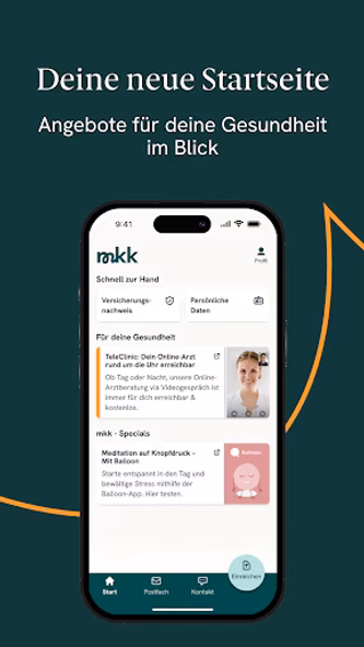 mkk – meine krankenkasse Screenshot 3 - AppWisp.com mkk – meine krankenkasse Screenshot 3 - AppWisp.com