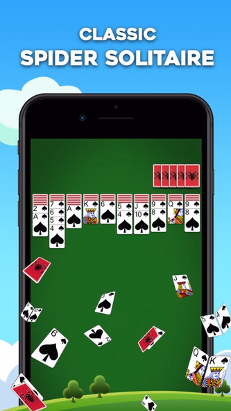 Spider Solitaire: Card Game Screenshot 1 - AppWisp.com Spider Solitaire: Card Game Screenshot 1 - AppWisp.com