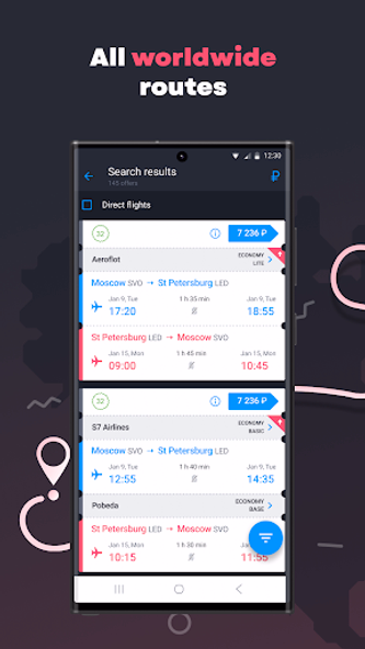 Anywayanyday — flights, hotels Screenshot 1 - AppWisp.com Anywayanyday — flights, hotels Screenshot 1 - AppWisp.com