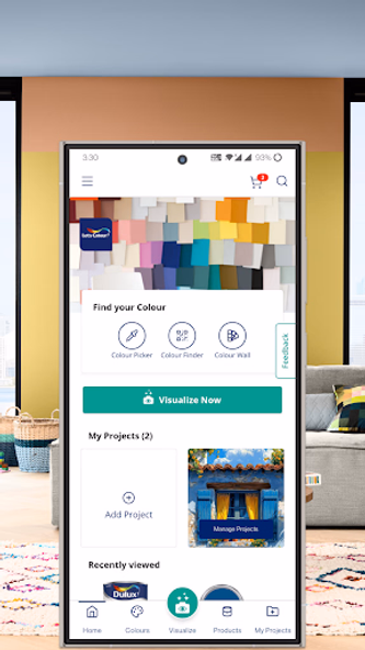 Dulux Visualizer IN Screenshot 1 - AppWisp.com Dulux Visualizer IN Screenshot 1 - AppWisp.com