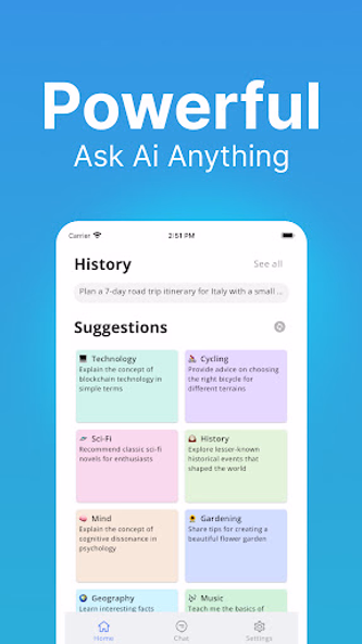 Ask AI ChatBot: Assistant Chat Screenshot 4 - AppWisp.com Ask AI ChatBot: Assistant Chat Screenshot 4 - AppWisp.com