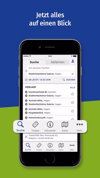 HST App - Fahrplan für Hagen Screenshot 3 - AppWisp.com HST App - Fahrplan für Hagen Screenshot 3 - AppWisp.com