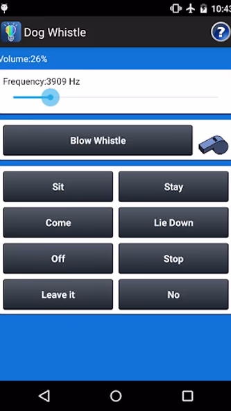 Dog Whistle Screenshot 1 - AppWisp.com Dog Whistle Screenshot 1 - AppWisp.com
