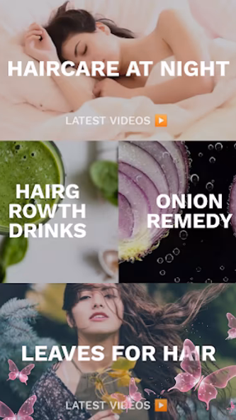 Haircare app for women Screenshot 2 - AppWisp.com Haircare app for women Screenshot 2 - AppWisp.com