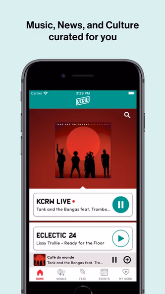 KCRW Screenshot 1 - AppWisp.com KCRW Screenshot 1 - AppWisp.com