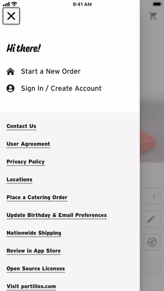 Portillo's Screenshot 2 - AppWisp.com Portillo's Screenshot 2 - AppWisp.com
