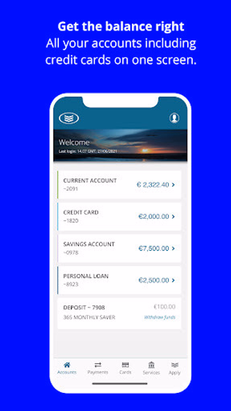 Bank of Ireland Mobile Banking Screenshot 2 - AppWisp.com Bank of Ireland Mobile Banking Screenshot 2 - AppWisp.com