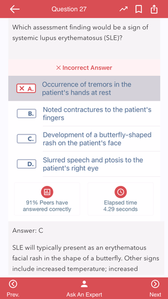Medical Surgical Nurse Cert Ex Screenshot 2 - AppWisp.com Medical Surgical Nurse Cert Ex Screenshot 2 - AppWisp.com