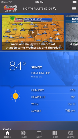 KNOP News 2 Weather Screenshot 1 - AppWisp.com KNOP News 2 Weather Screenshot 1 - AppWisp.com
