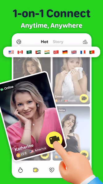 ChatUP - Video Call & Meetup Screenshot 1 - AppWisp.com ChatUP - Video Call & Meetup Screenshot 1 - AppWisp.com