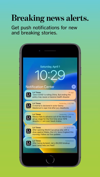 LA Times Screenshot 1 - AppWisp.com