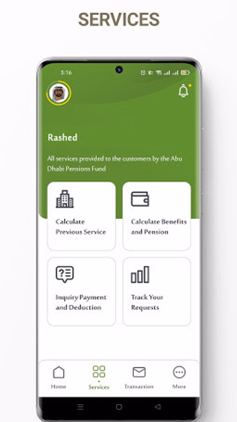 Abu Dhabi Pensions Fund Screenshot 3 - AppWisp.com Abu Dhabi Pensions Fund Screenshot 3 - AppWisp.com