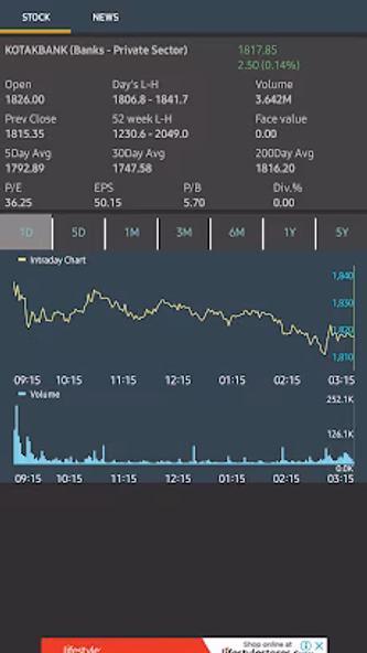 Stock Market Live Screenshot 3 - AppWisp.com Stock Market Live Screenshot 3 - AppWisp.com