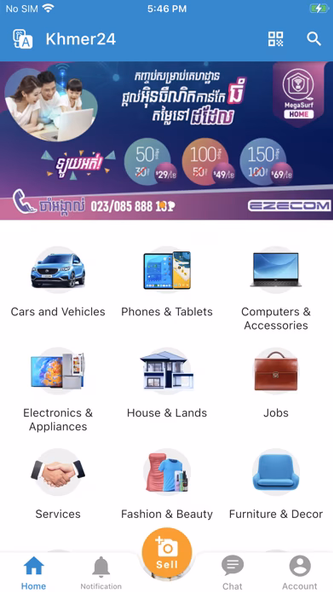 Khmer24 Screenshot 1 - AppWisp.com Khmer24 Screenshot 1 - AppWisp.com