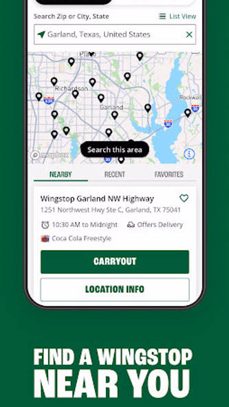 Wingstop Screenshot 2 - AppWisp.com Wingstop Screenshot 2 - AppWisp.com