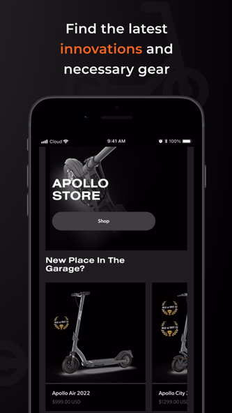 Apollo Scooters Screenshot 2 - AppWisp.com Apollo Scooters Screenshot 2 - AppWisp.com