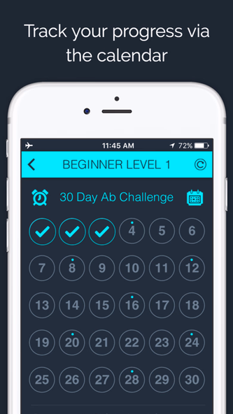 30 Day - Ab Challenge Screenshot 2 - AppWisp.com 30 Day - Ab Challenge Screenshot 2 - AppWisp.com