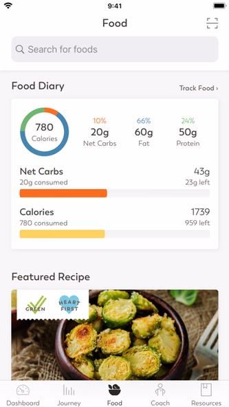 Keyto: Low Carb & Keto Program Screenshot 3 - AppWisp.com Keyto: Low Carb & Keto Program Screenshot 3 - AppWisp.com