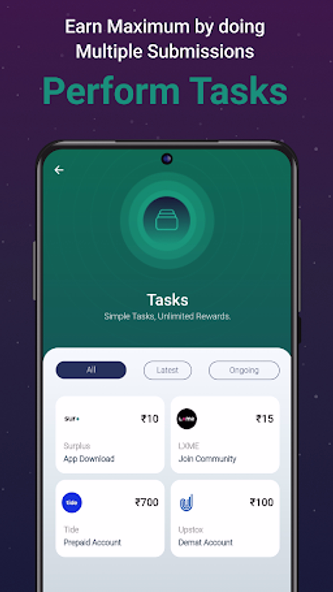 Picxele: Perform Tasks & Earn Screenshot 2 - AppWisp.com Picxele: Perform Tasks & Earn Screenshot 2 - AppWisp.com