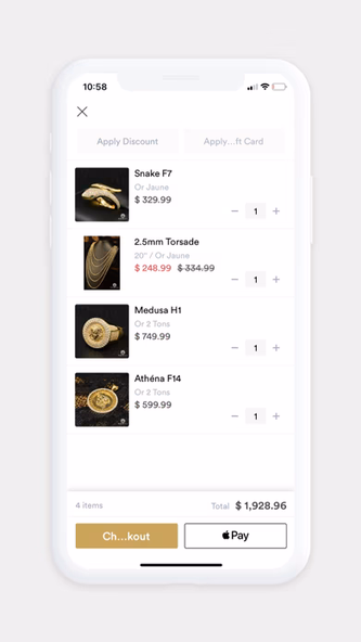 Bijoux Medusa Screenshot 4 - AppWisp.com Bijoux Medusa Screenshot 4 - AppWisp.com