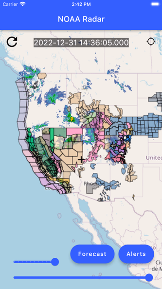 NOAA UHD Radar and NWS Alerts Screenshot 2 - AppWisp.com NOAA UHD Radar and NWS Alerts Screenshot 2 - AppWisp.com