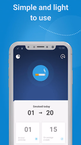 Cigarette counter Screenshot 1 - AppWisp.com