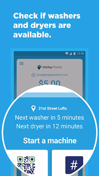 CSCPay Mobile Coinless Laundry Screenshot 4 - AppWisp.com CSCPay Mobile Coinless Laundry Screenshot 4 - AppWisp.com