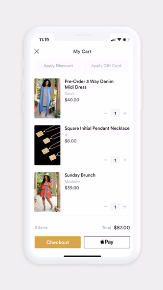 Ora's Closet Boutique Screenshot 1 - AppWisp.com Ora's Closet Boutique Screenshot 1 - AppWisp.com