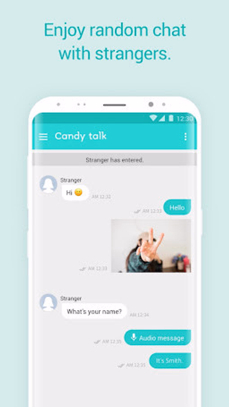 Candy Talk - Random Chat Screenshot 1 - AppWisp.com Candy Talk - Random Chat Screenshot 1 - AppWisp.com