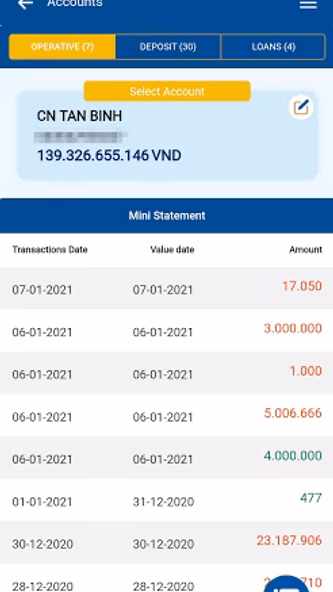 Sacombank mBanking Screenshot 3 - AppWisp.com Sacombank mBanking Screenshot 3 - AppWisp.com