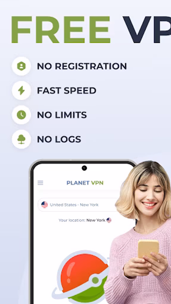 Free VPN Proxy by Planet VPN Screenshot 1 - AppWisp.com Free VPN Proxy by Planet VPN Screenshot 1 - AppWisp.com