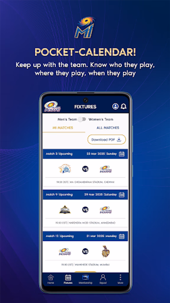 Mumbai Indians Official App Screenshot 4 - AppWisp.com Mumbai Indians Official App Screenshot 4 - AppWisp.com