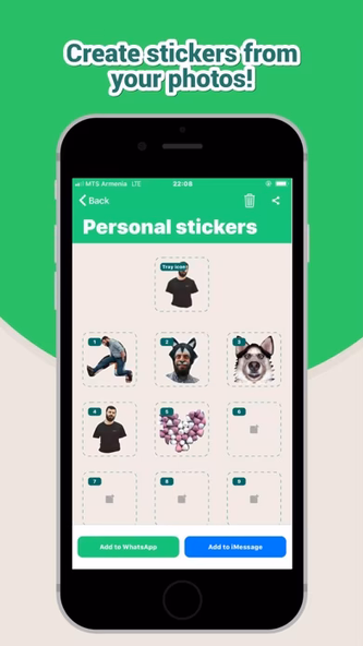 Sticker Maker Studio Screenshot 3 - AppWisp.com Sticker Maker Studio Screenshot 3 - AppWisp.com
