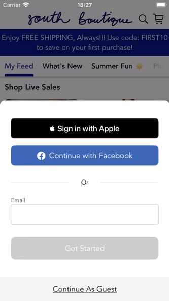 South Boutique Screenshot 1 - AppWisp.com South Boutique Screenshot 1 - AppWisp.com