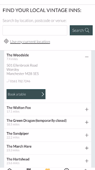 Vintage Inns Screenshot 2 - AppWisp.com Vintage Inns Screenshot 2 - AppWisp.com